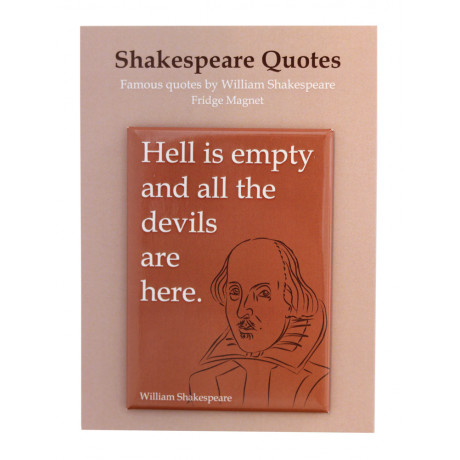 MAGNET SHAKESPEARE HELL IS